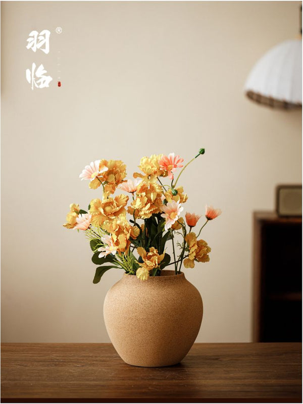 Rustic Ceramic Flower Vase