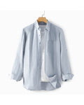 Men's Linen Long-Sleeve Shirt