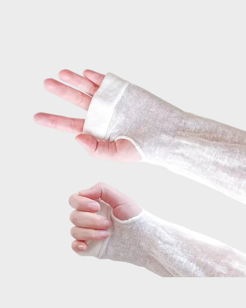 Linen Sun-Protection Sleeves