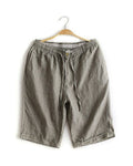 Discontinued sizes versatile linen casual pants for men loose fit slimming simple style trendy summer pants for middle aged and young men 515 image 2