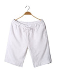 Discontinued sizes versatile linen casual pants for men loose fit slimming simple style trendy summer pants for middle aged and young men 515 image 4