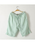 Linen Drawstring Shorts