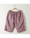 Linen Drawstring Shorts