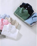 Men s cotton and linen short sleeved summer thin men s business casual white collar shirt loose top jacket trendy image 3