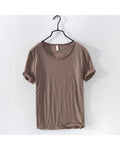 Bamboo-Cotton Crew Tee