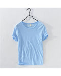 Bamboo-Cotton Crew Tee