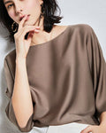 Mulberry Silk Satin Top & Trousers