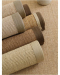 Sisal rug jute living room bedroom coffee table linen tatami mat Nordic Japanese style tea room New Chinese Zen style image 4