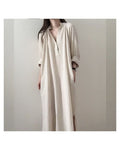 Women s Longline Linen Coat image 3