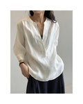 Women s V Neck Wrap Blouse