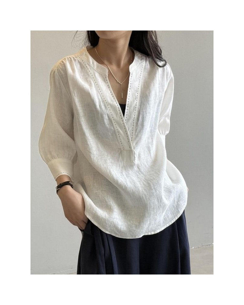 Women s V Neck Wrap Blouse