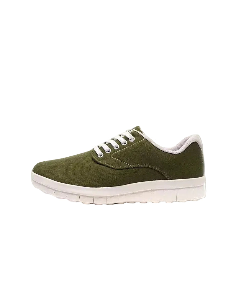 Recycled Waterproof Sneaker — Olive Green