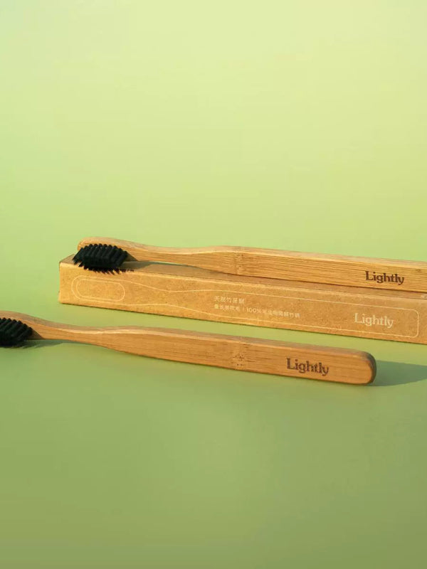Bamboo Toothbrush — Set of 4