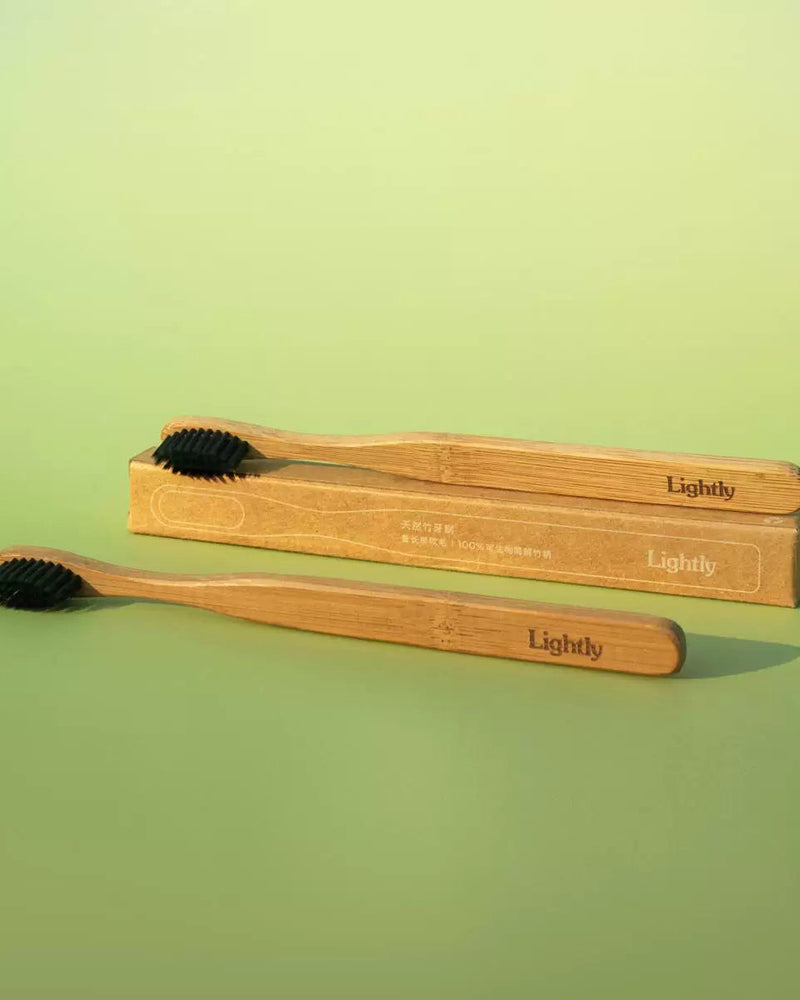 Bamboo Toothbrush — Set of 4
